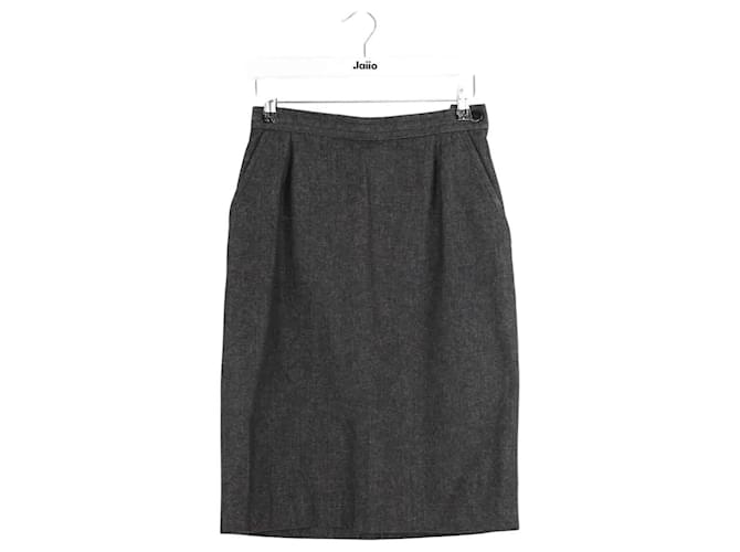 Yves Saint Laurent Jupe anthracite Gris anthracite 
