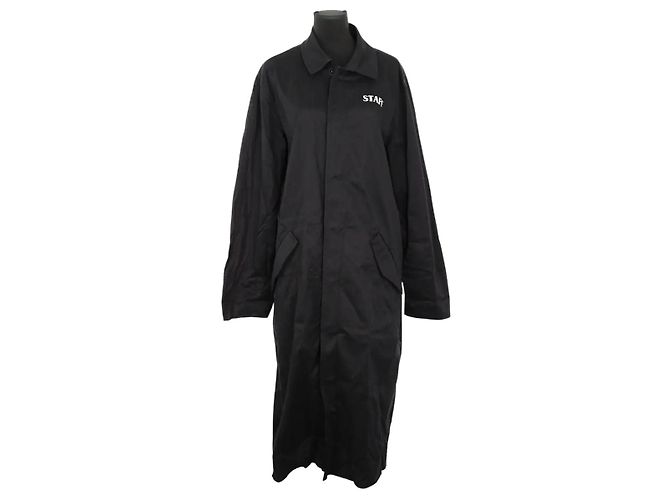 Off White Trench coat nero