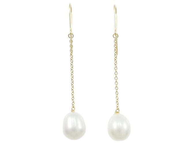 Tiffany & Co Orecchini a catena Tiffany perle a metro