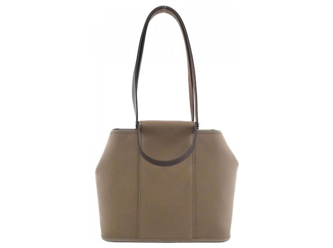 Borsa Hermès Cabag PM Beige Taupe Panno