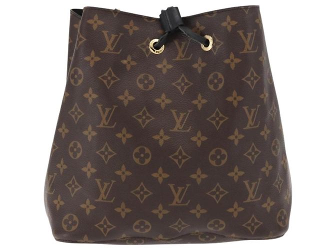 Néonoé Louis Vuitton NeoNoe Monogram Canvas MM Noir