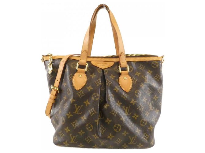 Borsa Louis Vuitton Monogram Palermo PM Marrone