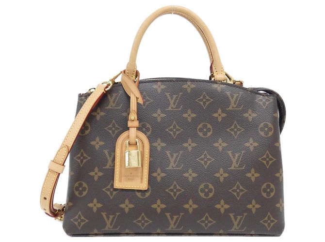 Sac à main Petit Palais PM Monogram Louis Vuitton Marron