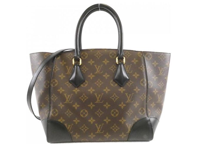 Louis Vuitton Monogram Phoenix MM Handbag Black