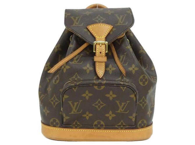 Sac à dos Mini Montsouris Monogram Louis Vuitton Marron