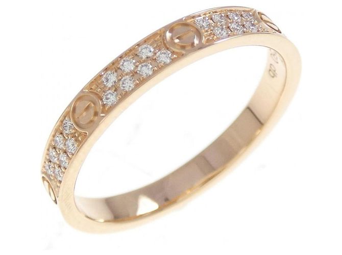 Anello Mini Love Cartier in Oro Rosa