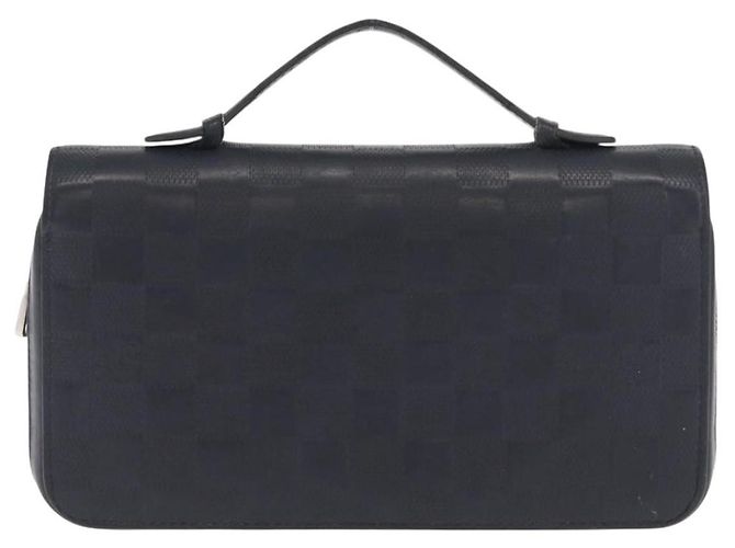Louis Vuitton Zippy XL Damier Leather Black