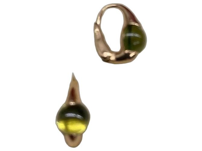 Pomellato Mama Non Mama Ohrringe Roségold Peridot Hellgrün