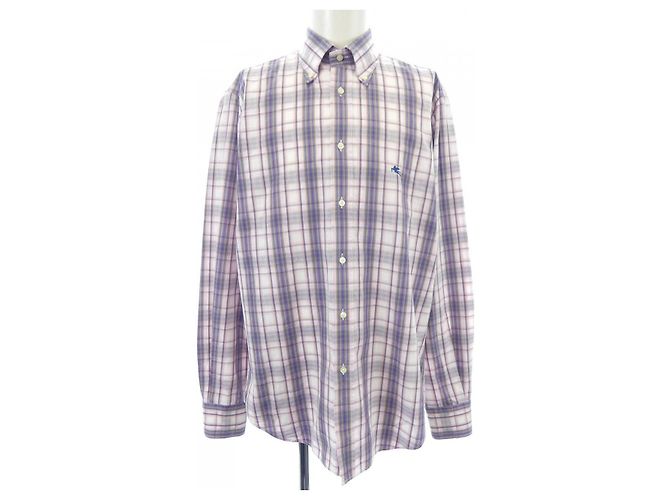Camicia a quadri Etro Rosa
