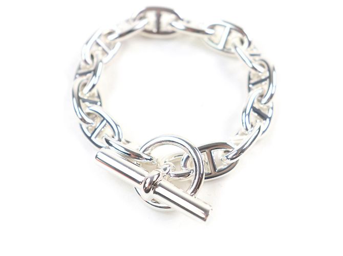 Bracciale in Argento Chaine d'Ancre Hermès 