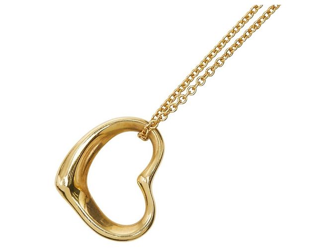 Elsa Peretti Collar Open Heart en Oro Amarillo de 18K de Tiffany & Co.