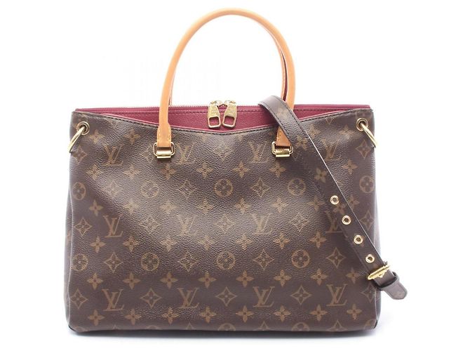 Bolsa Pallas Louis Vuitton Marrom Bordeaux
