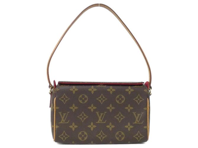 Sac à main Monogram Recital Louis Vuitton Marron