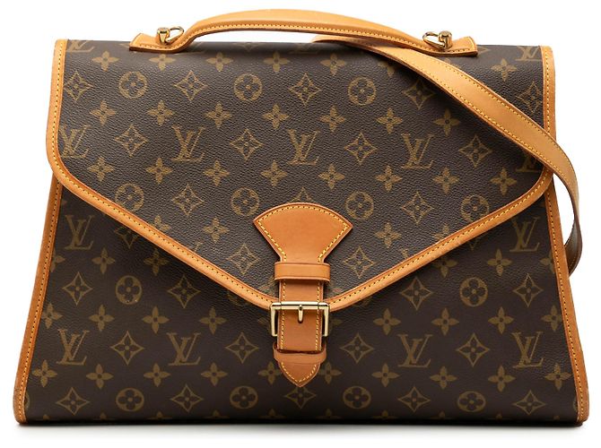 Borsa Beverly MM in monogramma marrone Louis Vuitton
