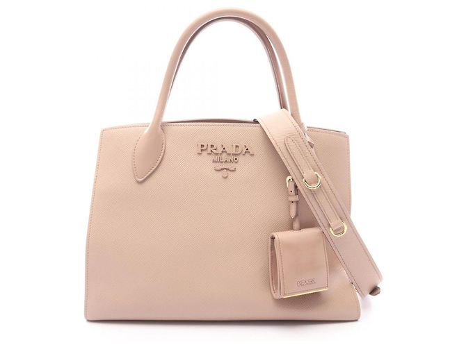 Sac à main Prada Saffiano Cuir C Rose