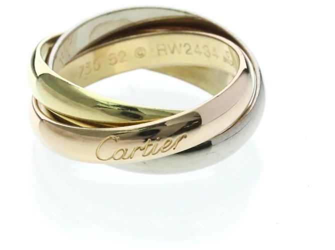 Bague de mode Cartier Trinity Doré