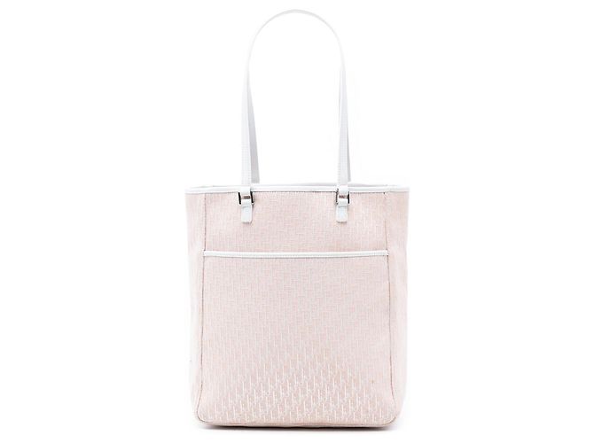 Dior Pink Diorissimo Trotter Canvas Tote