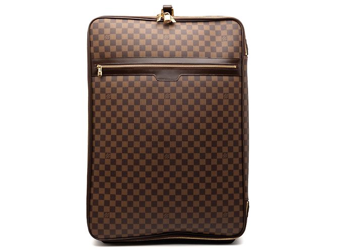 Louis Vuitton Pegase 65 Damier Ebene Marrom