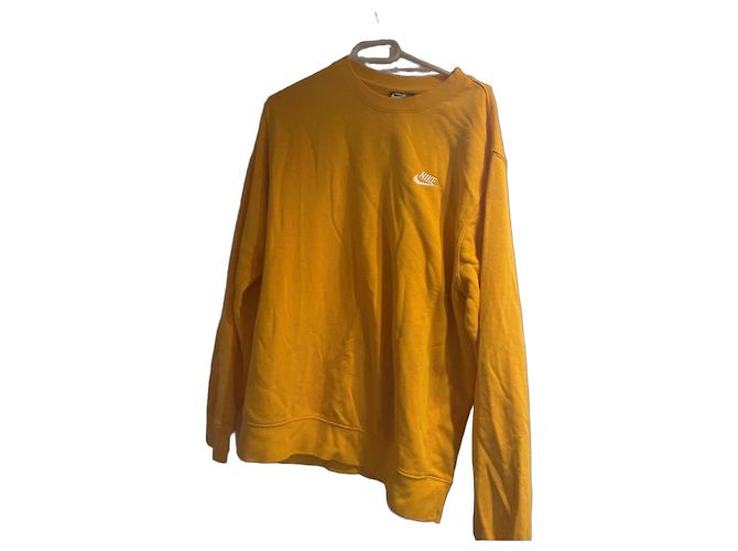 Sudadera Nike amarilla Amarillo
