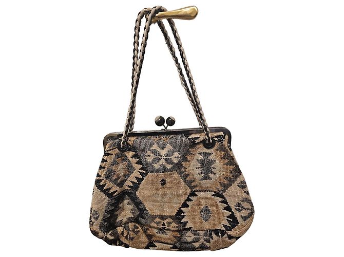 Max Mara Sac à main Pasticcino Weekend Multicolore