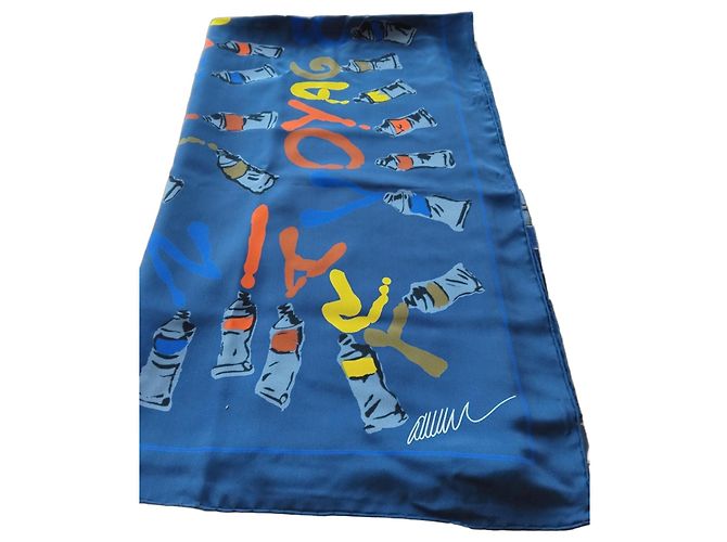 Louis Vuitton Viaggi e tubi di gouache Blu