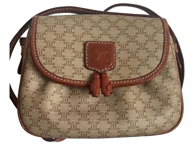Céline Vintage Macadam – Authentisch Braun