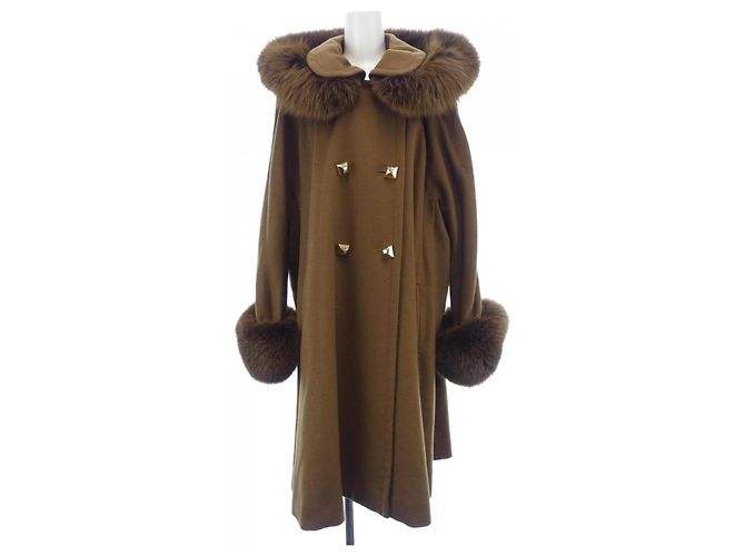 Autre Marque Kaschmirmantel FOXEY BOUTIQUE Braun