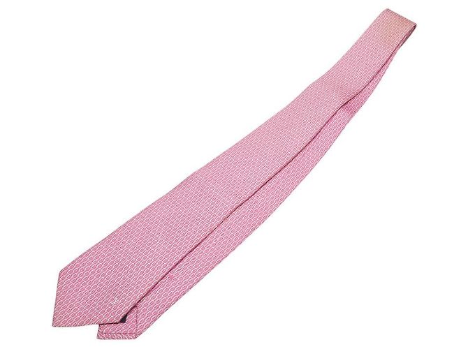 Cravatta in seta Louis Vuitton Rosa