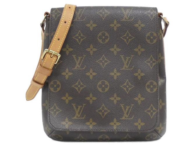 Borsa a Spalla Musette Salsa Monogramma Louis Vuitton Marrone