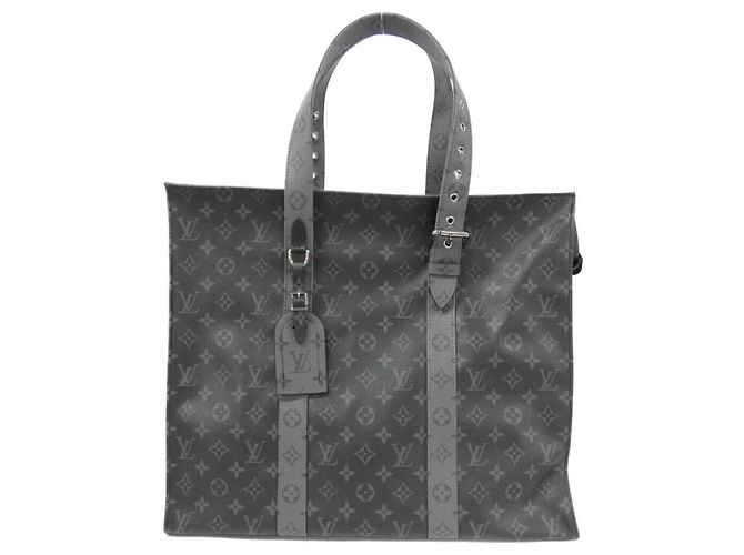 Louis Vuitton Monogram Eclipse Reverse Cabas Zip GM Handtasche Schwarz