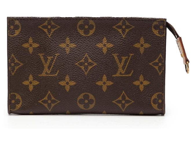 Pochette Petit Bucket Monogram Marrone Louis Vuitton