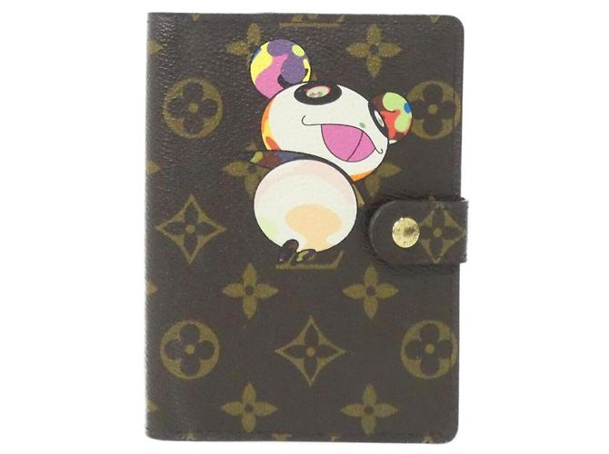 Louis Vuitton Monogram Panda Agenda PM R20011 Organizer Brown
