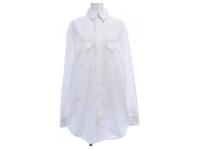 Autre Marque Camisa de algodón WARDROBE Blanco