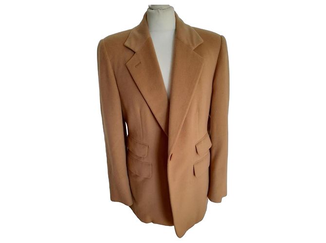 Damenblazer Hermès 95% Kaschmir Größe 42 Braun