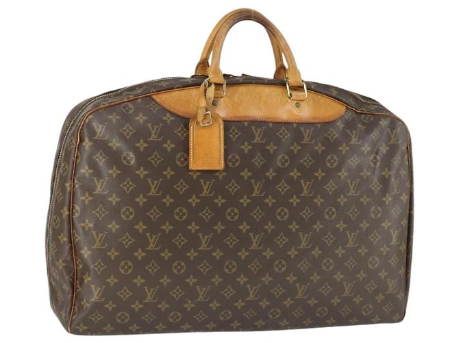 LOUIS VUITTON Monogram Alize 1 Bolsa Boston Posh M41393 LV Auth 164231 Monograma