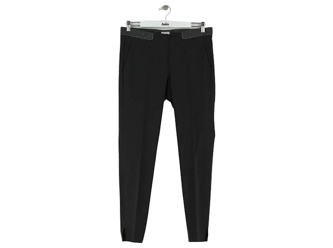 Brunello Cucinelli Calças slim cinzentas Cinza