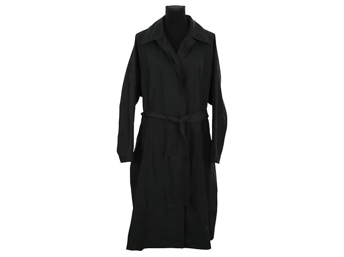 Isabel Marant Etoile Gabardina negra Negro