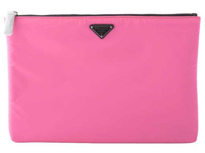 Pochette Tessuto Prada Rose