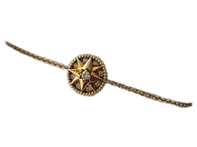 Dior Rose des Vents Armband aus Gelbgold und Diamanten Golden