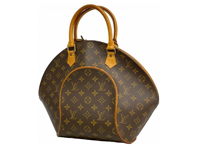 Sac à main Ellipse MM Monogram Louis Vuitton Marron