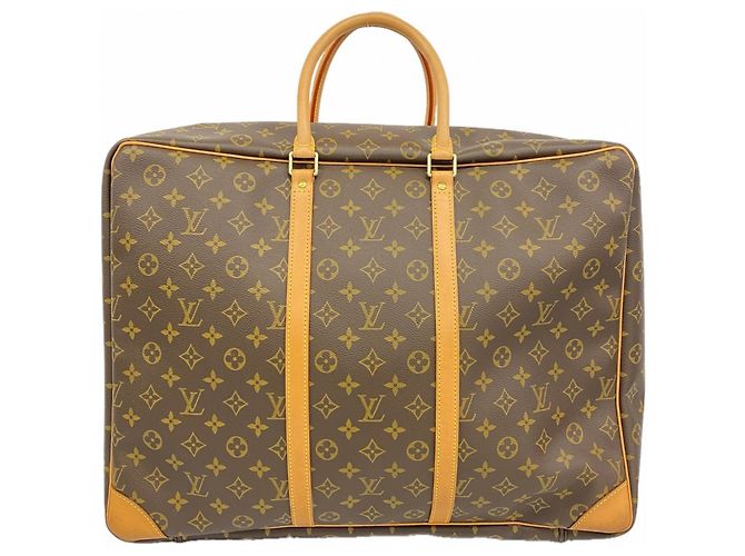 Borsa Boston Sirius 50 Monogramma Louis Vuitton Marrone