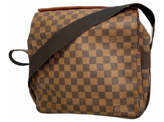 Bolsa de Ombro Damier Naviglio Louis Vuitton Damier ebene