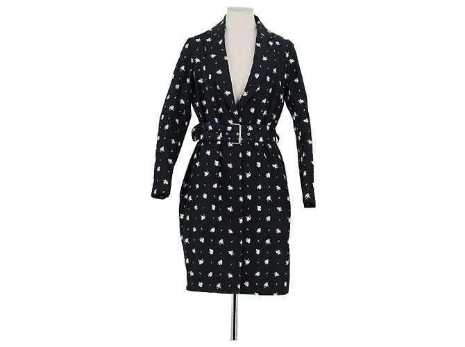 Tara Jarmon Schwarzer Trenchcoat