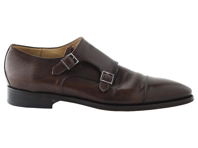 Autre Marque Lederloafers Giovanni Aiello Braun
