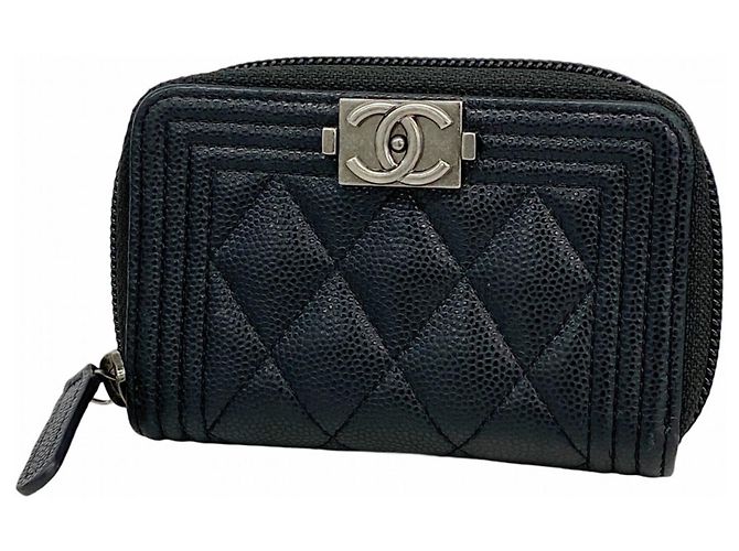 Portafoglio Chanel Boy Nero