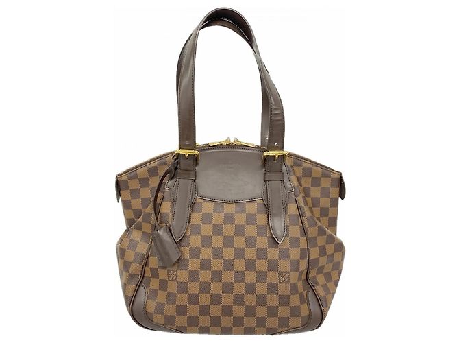 Borsa Louis Vuitton Damier Verona MM Ebano Damier ebene