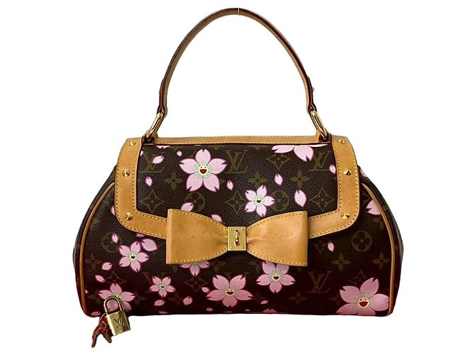 Borsa Retro PM Monogramma Louis Vuitton Marrone Rosa