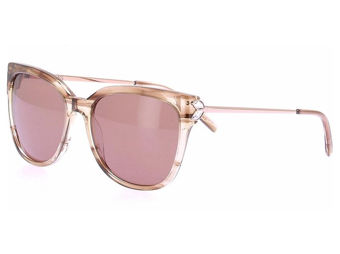 Vera Wang Óculos de sol com lente rosa