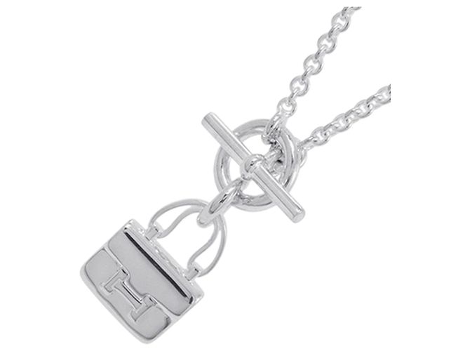 Collar Amulettes Constance en plata de ley Hermès