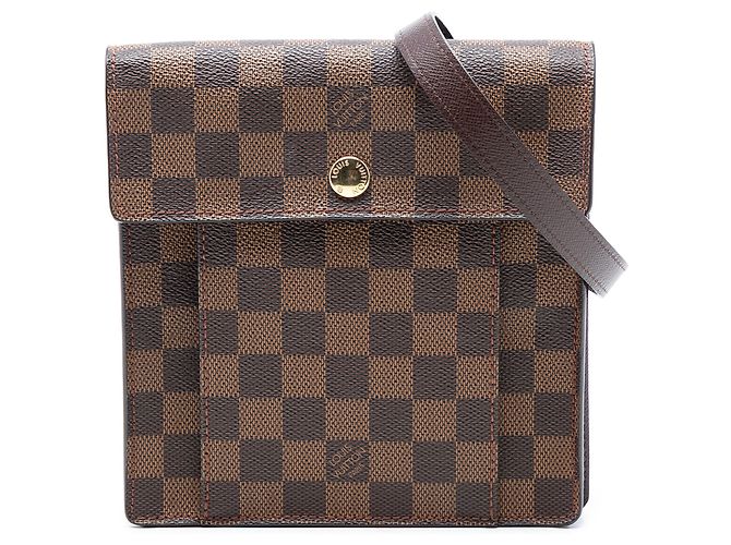 Louis Vuitton Marrón Damier Ebene Pimlico Castaño